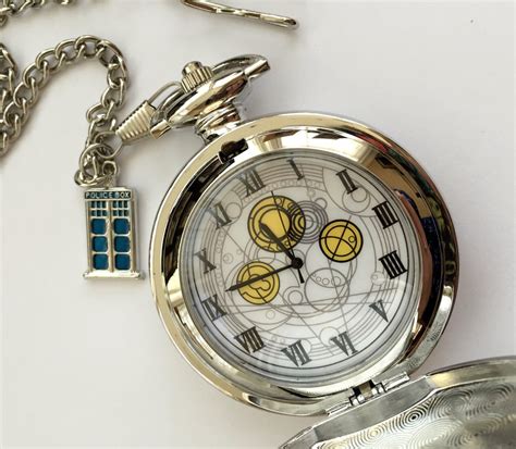 doctor pocket watch replica|tardis doctor watch.